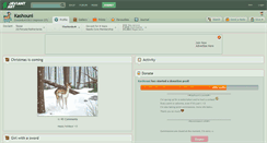 Desktop Screenshot of kashouni.deviantart.com