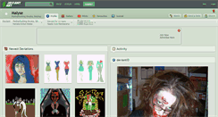 Desktop Screenshot of malyse.deviantart.com