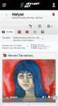 Mobile Screenshot of malyse.deviantart.com