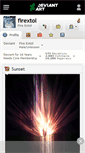 Mobile Screenshot of firextol.deviantart.com