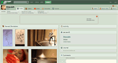 Desktop Screenshot of draculoh.deviantart.com