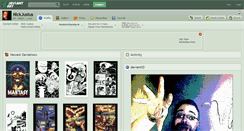 Desktop Screenshot of nickjustus.deviantart.com