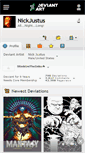 Mobile Screenshot of nickjustus.deviantart.com