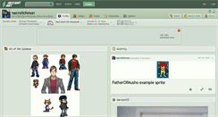 Desktop Screenshot of necrolichmon.deviantart.com