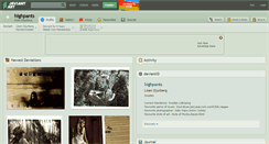 Desktop Screenshot of highpants.deviantart.com