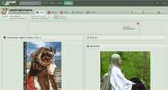 Desktop Screenshot of ladyknightalanna.deviantart.com