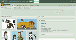 Desktop Screenshot of mouse-san.deviantart.com
