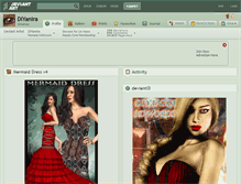 Tablet Screenshot of diyanira.deviantart.com