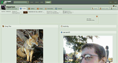 Desktop Screenshot of imperiom.deviantart.com