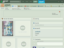 Tablet Screenshot of amiba00.deviantart.com