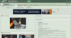 Desktop Screenshot of kellisanth.deviantart.com