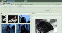 Desktop Screenshot of olga-lucifera.deviantart.com