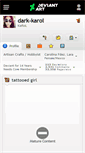 Mobile Screenshot of dark-karol.deviantart.com