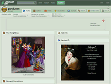 Tablet Screenshot of gundunim.deviantart.com