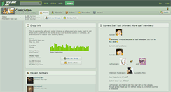 Desktop Screenshot of comicarts.deviantart.com