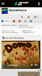 Mobile Screenshot of eternalforeva.deviantart.com