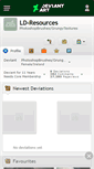 Mobile Screenshot of ld-resources.deviantart.com