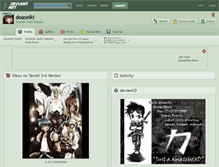 Tablet Screenshot of doaseiki.deviantart.com