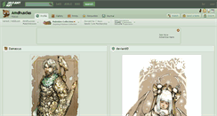 Desktop Screenshot of amdhuscias.deviantart.com