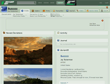 Tablet Screenshot of buzzzzz.deviantart.com