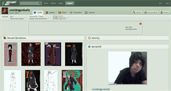 Desktop Screenshot of cooldragonballz.deviantart.com