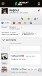 Mobile Screenshot of ninjasui.deviantart.com