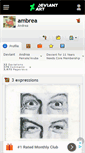 Mobile Screenshot of ambrea.deviantart.com