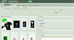 Desktop Screenshot of kyojikaizen.deviantart.com