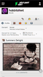 Mobile Screenshot of hobbitsfeet.deviantart.com