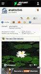 Mobile Screenshot of anakiss546.deviantart.com