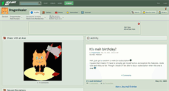 Desktop Screenshot of dragonhealer.deviantart.com