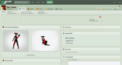 Desktop Screenshot of doc-jones.deviantart.com