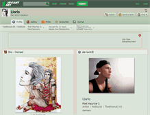 Tablet Screenshot of liorio.deviantart.com