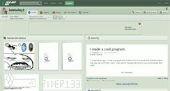 Desktop Screenshot of kolekelley2.deviantart.com