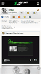 Mobile Screenshot of g94.deviantart.com