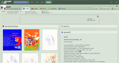 Desktop Screenshot of ewo.deviantart.com