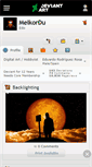 Mobile Screenshot of melkordu.deviantart.com