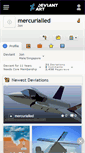 Mobile Screenshot of mercurialled.deviantart.com
