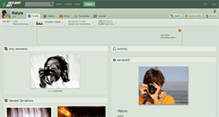 Desktop Screenshot of lilalyra.deviantart.com