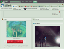 Tablet Screenshot of delihahal.deviantart.com