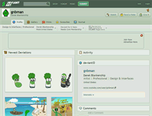 Tablet Screenshot of gnbman.deviantart.com