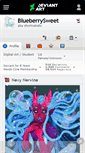Mobile Screenshot of blueberrysweet.deviantart.com