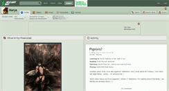Desktop Screenshot of morya.deviantart.com