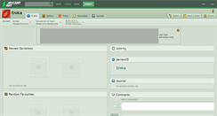 Desktop Screenshot of eroica.deviantart.com