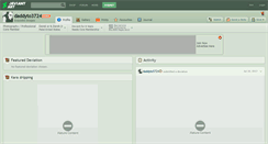 Desktop Screenshot of daddyto3724.deviantart.com
