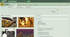 Desktop Screenshot of collesano.deviantart.com