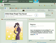 Tablet Screenshot of akanezeen.deviantart.com