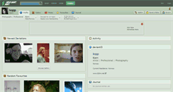 Desktop Screenshot of kopp.deviantart.com