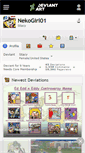 Mobile Screenshot of nekogirl01.deviantart.com