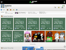 Tablet Screenshot of beats0me.deviantart.com